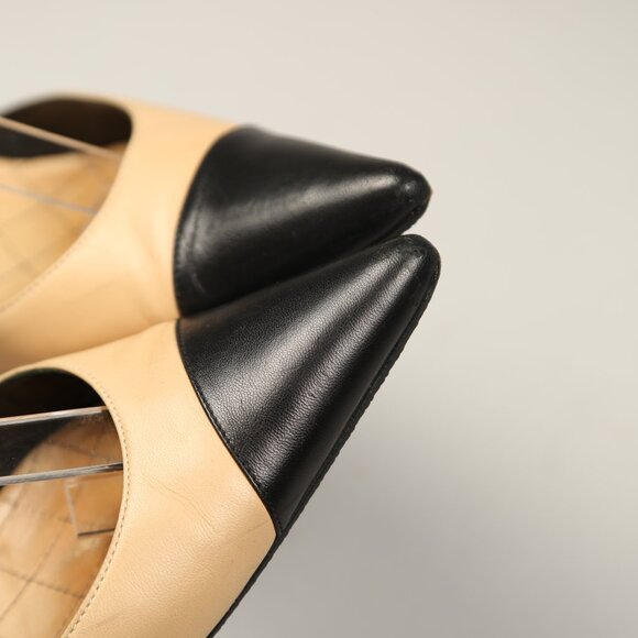 CHANEL Bicolor Heels - Picture 6 of 11